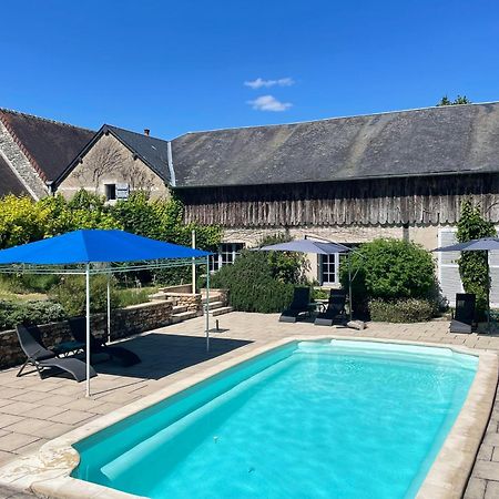 Bossay-sur-Claise Les Bertaulieres Bed & Breakfast エクステリア 写真